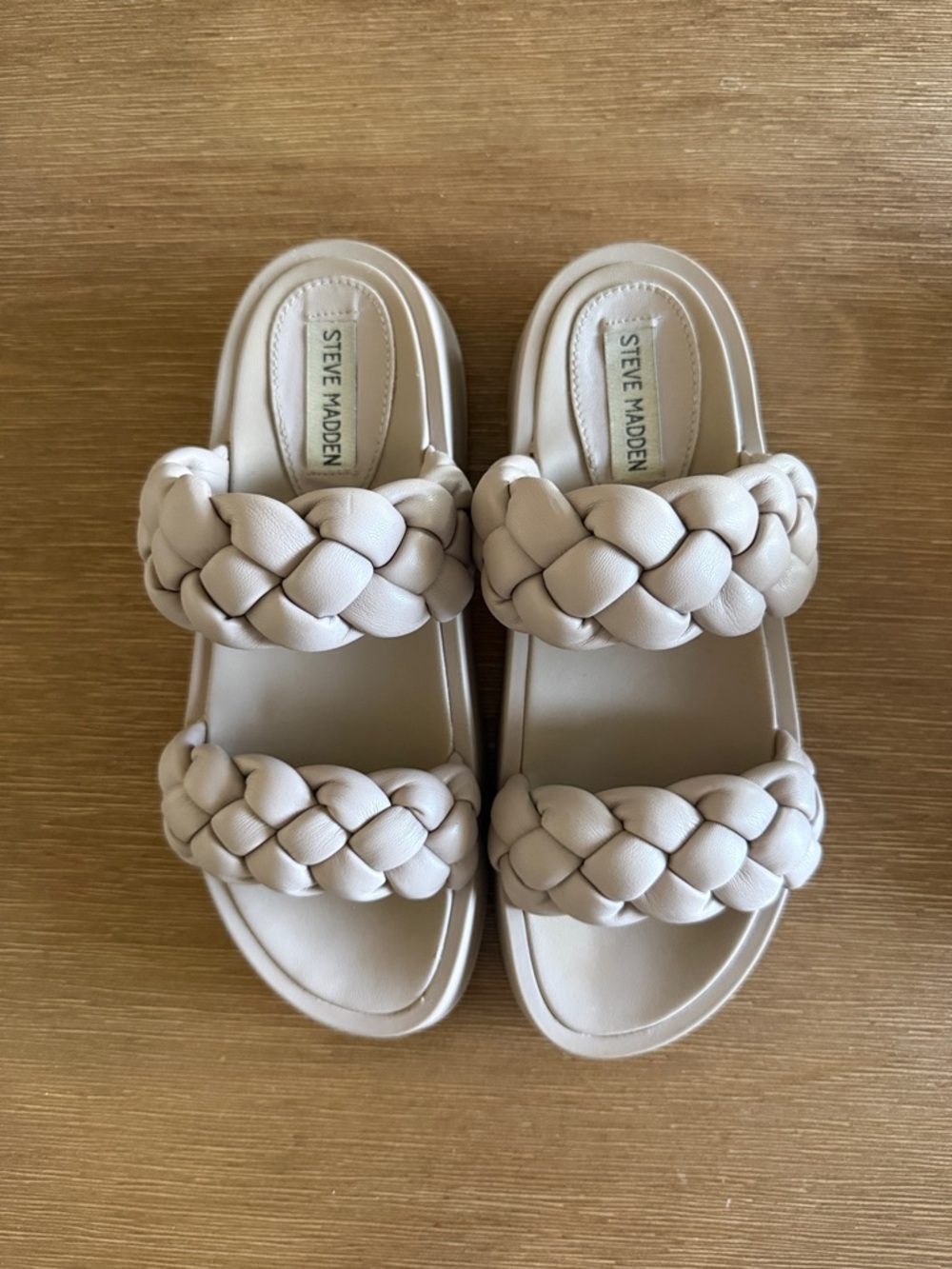 Steve Madden Braided Strap Slides